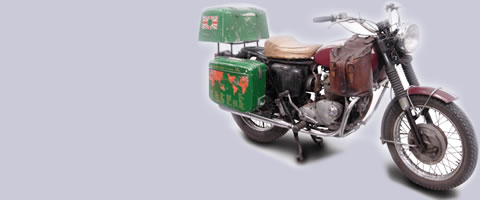 retro motorcycle panniers