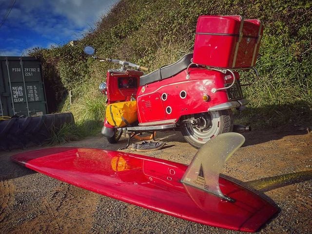 Red Stelvio topbox