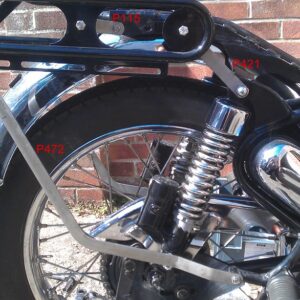2010+ Classic 500, without pillion seat